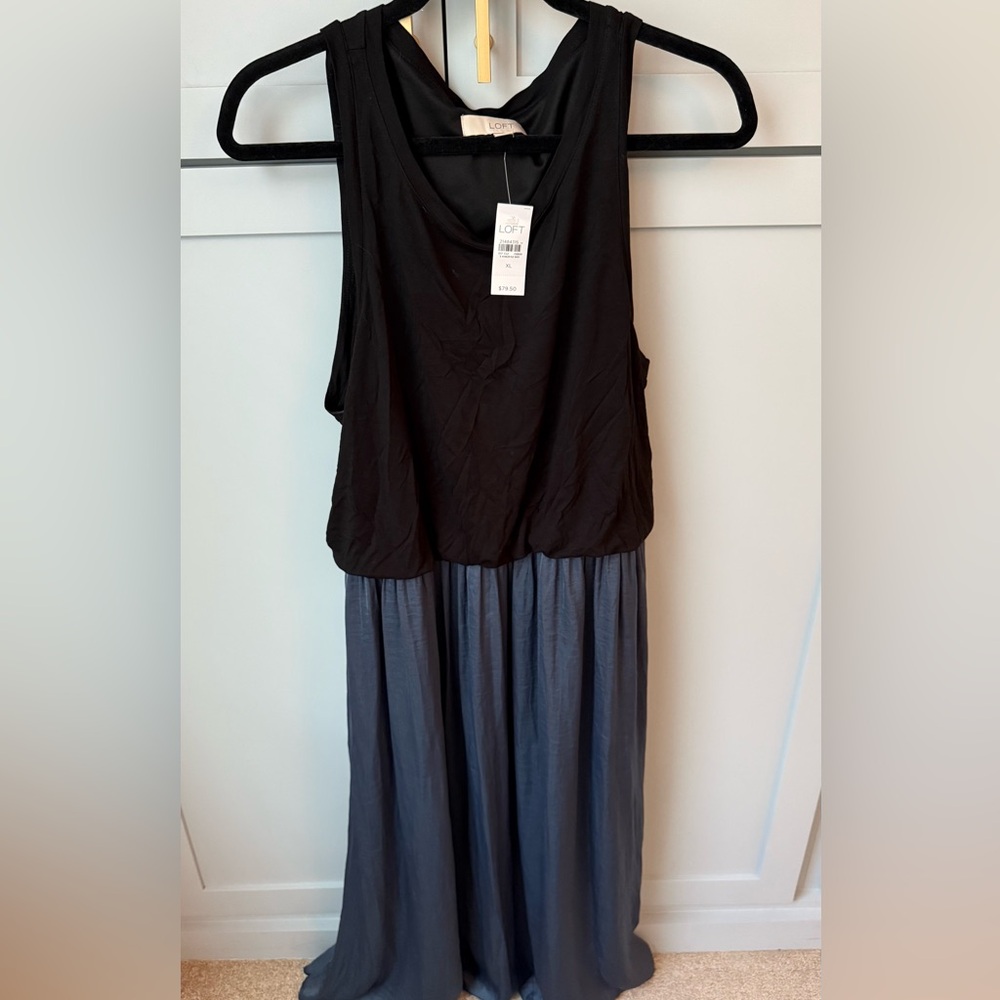 Women’s LOFT Color Block Dress - Picture 1 of 5
